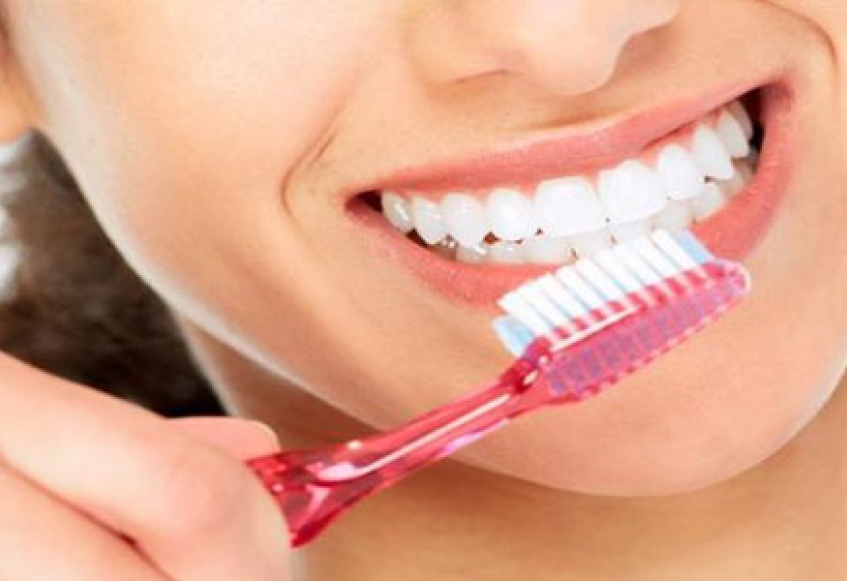 Brush and floss regularly for good oral health